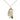 Gold Filled St. Christopher Patron Saint Medal Necklace 7/8 x 3/8 inches on 18 inch curb chain by Bliss
