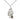 Sterling Silver St. Christopher Catholic patron saint medal necklace 7/8 inch by 3/8 inch pendant 18 inch chain Bliss