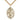 14kt Gold Filled Our Father Medal Necklace 1 1/8 x 3/4 Medium Pendant with 24 inch Chain by Bliss