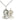Sterling Silver Head of Christ Pendant Necklace 3/4 x 1/2 inch with 18 inch chain - Bliss USA