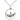 Sterling Silver Holy Spirit Dove Catholic Necklace 1 inch pendant 18 inch chain by Bliss Manufacturing