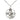 Sterling silver Head of Christ pendant necklace 7/8 x 3/4 inches with 18 inch chain handmade by Bliss