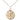 14kt Gold Filled Alpha and Omega Pendant Necklace 3/4 x 5/8 inch with 18 inch chain by Bliss Manufacturing