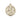 14kt Solid Gold St. John the Baptist Patron Saint Medal Pendant, 3/4 x 5/8 inches, Medium Size, Bliss USA