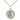 Sterling Silver St. John the Baptist patron saint medal necklace 3/4 inch by 5/8 inch on 18 inch chain by Bliss