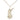 14kt Gold Filled Guardian Angel Pendant Necklace 7/8 x 1/2 inches with 18 inch chain by Bliss