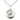 Sterling Silver Sorrowful Mother Pendant Necklace 3/4 x 5/8 inches on 18 inch chain by Bliss