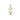 14kt solid gold medium fish cross pendant 3/4 inch, handcrafted Catholic jewelry by Bliss Manufacturing
