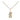 Gold Filled Small Littlest Angel Necklace 3/8 x 1/4 inch with 18 inch Chain by Bliss