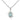 Small Sterling Silver Miraculous Medal Necklace 5/8 x 3/8 inches with 18 inch chain by Bliss USA