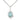 Small Sterling Silver Miraculous Medal Necklace 5/8 x 3/8 inches with 18 inch chain by Bliss USA