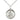 Sterling Silver Good Shepherd Pendant Necklace 7/8 x 3/4 inch with 18 inch chain handcrafted by Bliss