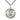 Sterling Silver St. Roch Patron Saint Medal Necklace 1 1/8 x 1 with 24 inch Chain by Bliss