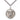 Sterling silver Blessed Damian of Molokai patron saint medal necklace 7/8 x 3/4 inch with 24 inch chain by Bliss