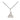 Sterling Silver Small Trinity Irish Knot Pendant Necklace 3/8 x 3/8 inch with 18 inch Chain by Bliss
