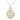 Large 14kt gold filled Irish Claddagh pendant necklace with Celtic knot design, 1 1/4 x 3/4 inch pendant on 18 inch chain by Bliss Manufacturing