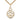 14kt Gold Filled Large Irish Claddagh Celtic Knot Pendant Necklace 1-1/4x3/4 24 inch chain Bliss USA