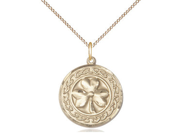 18 inch 14kt gold filled curb chain necklace medium link width 3/4 inch handcrafted by Bliss Manufacturing USA