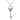 Sterling Silver Celtic Claddagh Key Necklace 1-1/2 x 1/2 inch with 18 inch Chain by Bliss