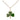 14kt gold filled small Irish shamrock Catholic pendant necklace with 18 inch chain by Bliss