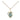 Small gold filled Miraculous Heart medal necklace 3/8 x 3/8 inches with 18 inch chain by Bliss