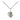 Small Sterling Silver St. Ann Patron Saint Medal Necklace 3/8 x 1/4 with 18 inch Chain by Bliss