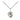 Sterling Silver Our Lady of La Salette Medal Necklace 3/8 x 1/4 inch with 18 inch chain by Bliss USA