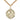 Medium 14kt Gold Filled St. Camillus of Lellis patron saint medal necklace with 7/8 x 3/4 inch pendant on 24 inch curb chain by Bliss