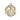 Medium 14kt solid gold St. Camillus of Lellis patron saint medal pendant 7/8 x 3/4 inch handcrafted by Bliss