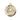14kt solid gold St. Genesius patron saint medal pendant, handcrafted by Bliss Manufacturing USA, patron of actors