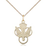14kt Gold Filled Holy Spirit Dove Pendant Necklace 3/4 x 1/2 inch on 18 inch Chain by Bliss