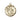 14kt Solid Gold St. Lucy Patron Saint Medal Pendant 7/8 inch handcrafted by Bliss Manufacturing USA