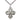 Large sterling silver Four-Way Medal necklace 1 1/4 x 1 inch with 24 inch curb chain featuring Sacred Heart, St. Christopher, Miraculous Medal and St. Joseph, handcrafted by Bliss