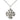 Sterling silver Five-Way Medal necklace 3/4 inch on 18 inch curb chain featuring Sacred Heart and four saints by Bliss