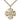 14kt gold filled Five-Way Medal necklace 1 1/8 inch on 24 inch curb chain featuring Sacred Heart and four saints by Bliss