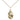 14kt Gold Filled Madonna and Child Pendant Necklace 5/8 x 3/8 inches on 18 inch chain by Bliss