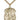 14kt gold filled St. Michael medal necklace with 1.25 inch pendant and 24 inch chain by Bliss