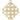 Extra Large 14kt Solid Gold Jerusalem Cross Pendant 2 1/4 x 2 inches handcrafted by Bliss Manufacturing USA