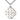 Sterling Silver Large Jerusalem Cross Necklace 1 3/8 x 1 1/8 inches on 24 inch chain by Bliss Manufacturing