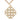 Large 14kt Gold Filled Cross Necklace with 24 inch chain, 1 3/4 x 1 1/2 inches, handcrafted by Bliss