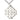 Large sterling silver Catholic cross necklace with 1¾×1½ inch pendant on 24 inch curb chain handmade by Bliss