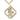 Large 14kt gold filled St. Christopher patron saint medal necklace 1 3/4 inch on 24 inch chain by Bliss