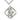 Large sterling silver St. Christopher patron saint medal necklace with 24 inch chain by Bliss