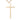 Extra Large 14kt Gold Filled Cross Necklace 3 inch pendant with 24 inch chain by Bliss Manufacturing