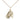 14kt gold filled small Guardian Angel necklace 5/8 x 1/2 pendant with 18 inch chain by Bliss Manufacturing