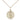Small 14kt gold filled Miraculous Medal necklace with 5/8 x 1/2 inch pendant on 18 inch chain by Bliss