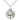 Sterling Silver Holy Spirit Pendant Necklace 3/4 inch with 18 inch Chain by Bliss Manufacturing
