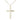 Gold Filled Medium Catholic Cross Necklace 1-1/8 x 3/4 inches with 18 inch curb chain by Bliss