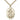 Large 14kt gold filled Our Lady of Medjugorje Catholic medal necklace with 24 inch chain, 1 3/8 x 7/8 inch pendant, handcrafted by Bliss Manufacturing