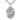 Sterling Silver Large Miraculous Medal Necklace 1 3/8 x 7/8 inches with 24 inch chain by Bliss